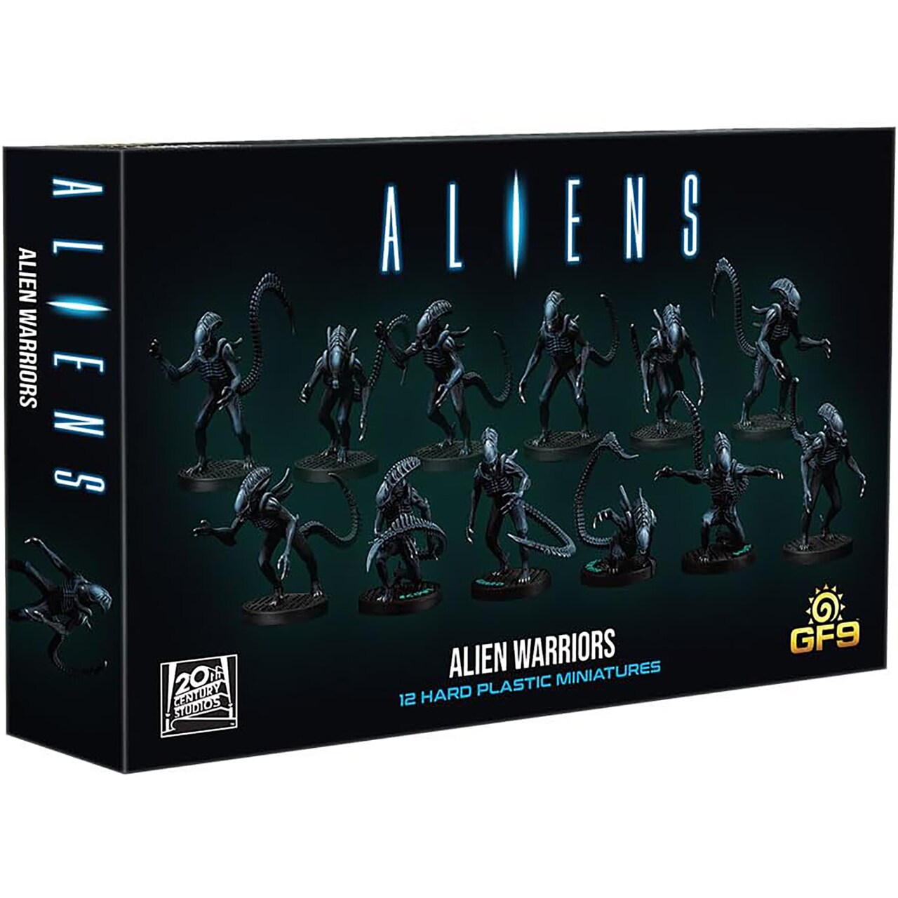 Aliens: Alien Warriors RPG Unpainted Miniatures, 12 Pieces